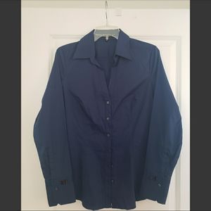 Express long sleeve button-up